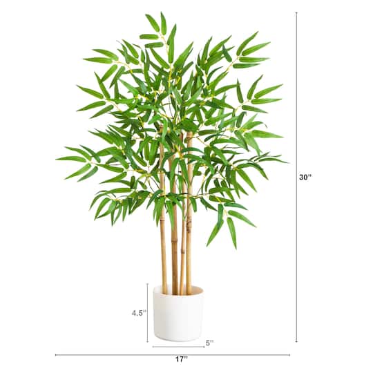 30in. Artificial Bamboo Tree